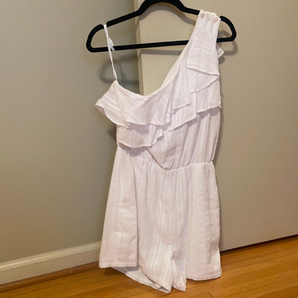 BCBG White Romper